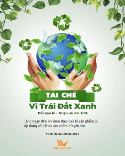 TÁI CHẾ VÌ TRÁI ĐẤT XANH