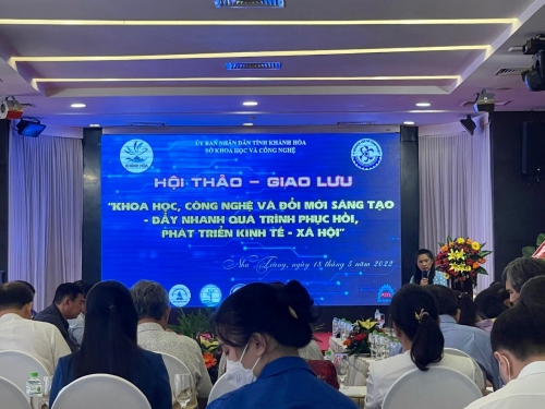 THE HAI YEN tham gia hội thảo “Khoa học, Công nghệ và Đổi mới sáng tạo”.