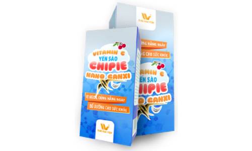 VITAMIN C YẾN SÀO CHIPIE NANO CANXI