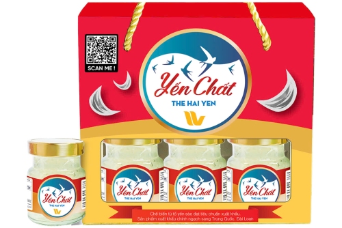 Yến chất yến sào chưng đường phèn (Lốc 5+1)