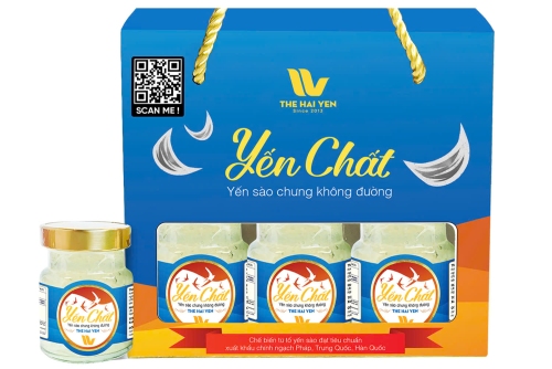 Yến chất Yến sào chưng không đường (Lốc 5+1)
